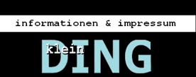 information und impressum